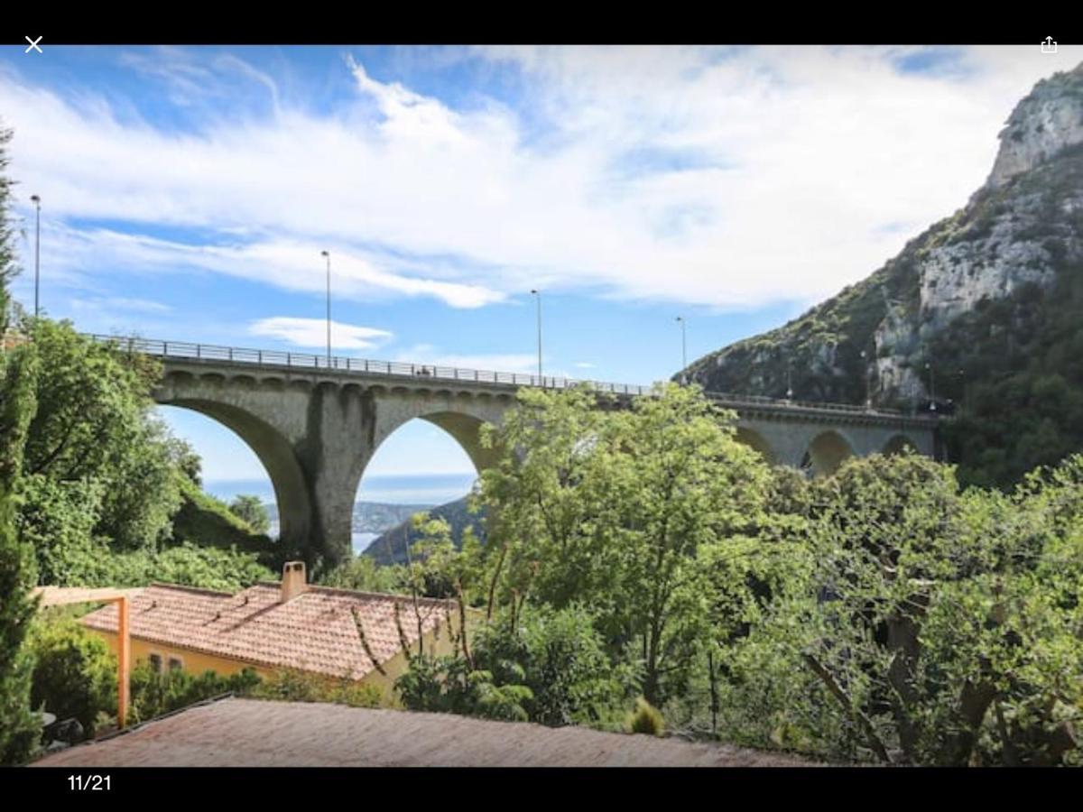 Studio Pied Village Eze - Dans Villa Recente - Parking Gratuit Dış mekan fotoğraf