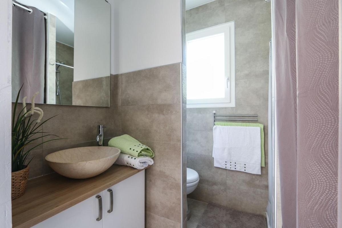 Studio Pied Village Eze - Dans Villa Recente - Parking Gratuit Dış mekan fotoğraf